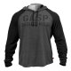 GASP Long Sleeve Thermal Hoodie  (220733) Graphite Melange M
