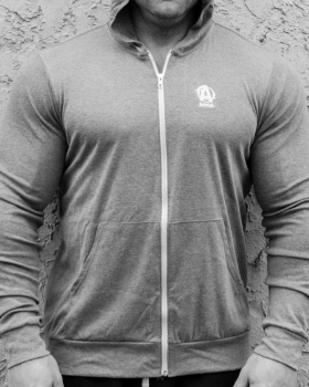 Universal Nutrition ANIMAL Hooded Zipper Grey XL