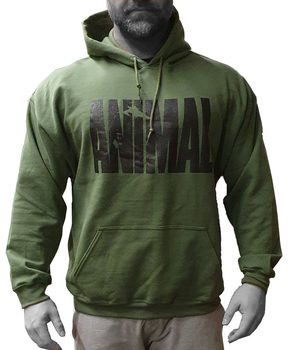 Universal Nutrition Animal Hooded Sweater Military Green