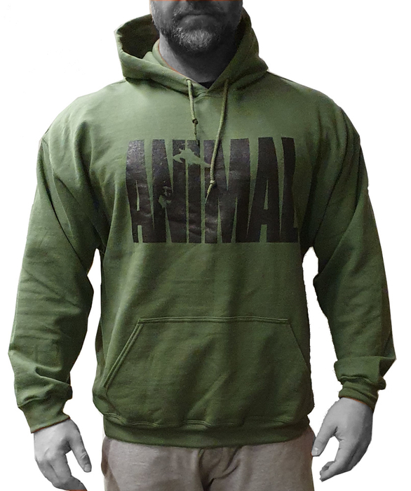 Universal Nutrition Animal Hooded Sweater Military Green M