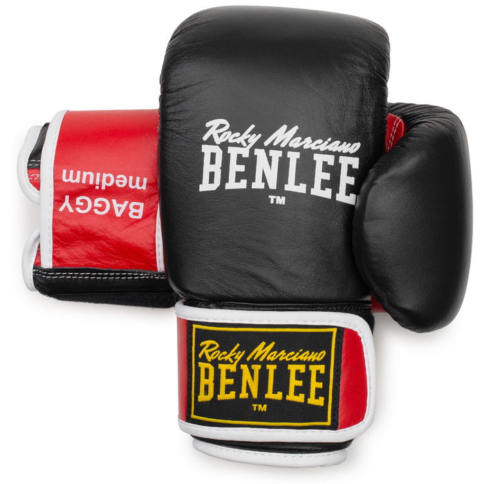 Benlee Baggy Sandsack Boxhandschuhe Schwarz-Rot XL