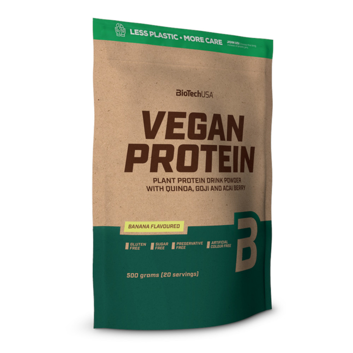 BioTech USA Vegan Protein 500g Beutel Schokolade-Zimt