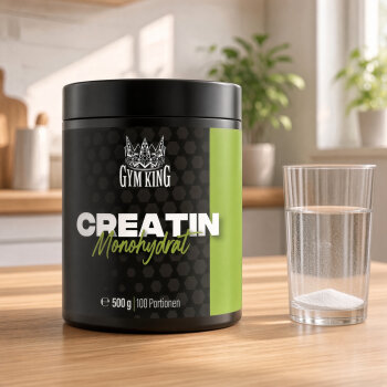 Gym King Creatin Monohydrat Pulver 500g Dose
