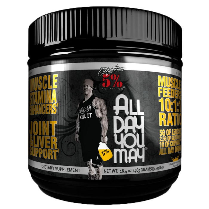 5% Nutrition Rich Piana All Day You May 456g Dose
