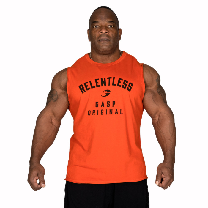 GASP Vintage Tank Flame-Black M