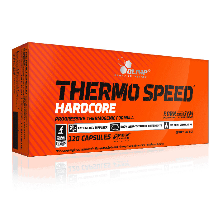 Olimp Thermo Speed Hardcore 120 Mega Caps Kapseln Schachtel