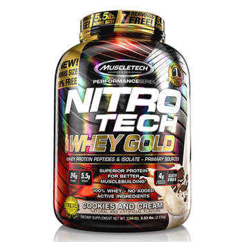 Muscletech Nitro Tech 100% Whey Gold 2,5kg Dose
