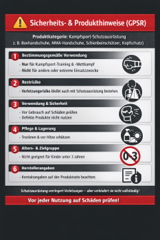 Paffen Sport KIBO FIGHT Sparring Boxhandschuhe