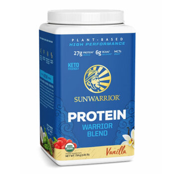 SunWarrior Warrior Blend 750g Pulver Dose Schokolade