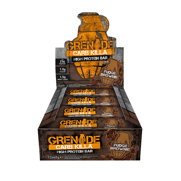 Grenade Carb Killa High Protein Bar 12 x 60g Riegel Kiste White Chocolate Salted Peanut