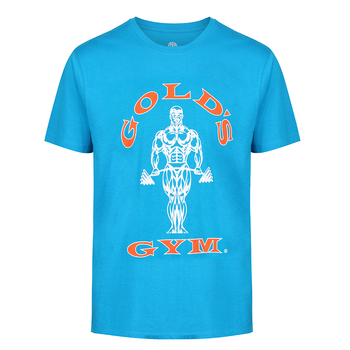 Golds Gym Muscle Joe T-Shirt Türkis/Orange