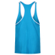 Golds Gym Muscle Joe Contrast Stringer Tank Turq/Orange XL