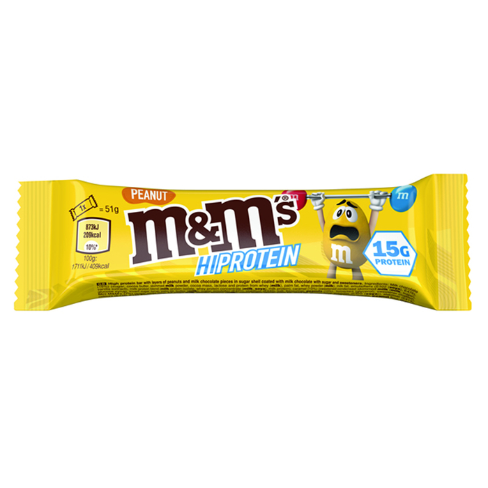 Mars m&ms Hi Protein Bar 51g Riegel Peanut