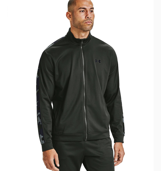 Under Armour Unstoppable Track Jacket Baroque Green Black