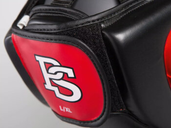 Paffen Sport ALLROUND ECO Kopfschutz Schwarz/Rot S-M