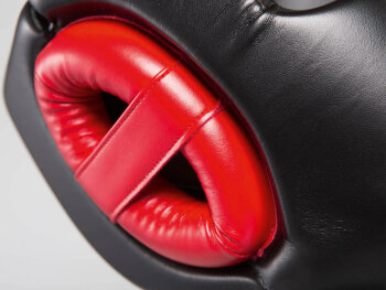 Paffen Sport ALLROUND ECO Kopfschutz Schwarz/Rot S-M