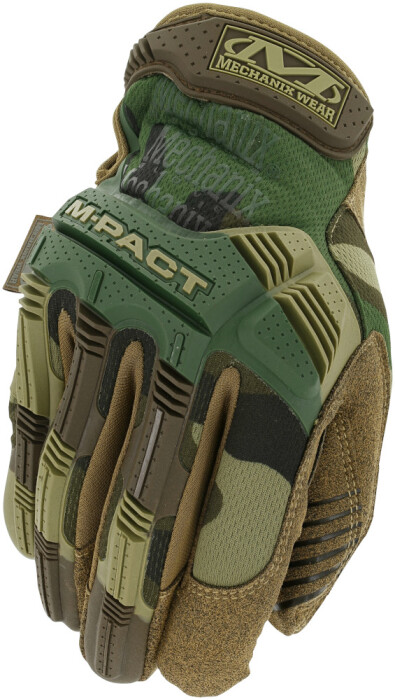 Mechanix M-Pact Glove Woodland Camo L