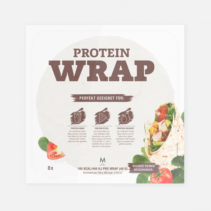 More Nutrition More Protein Wraps 320g (8 Stück)