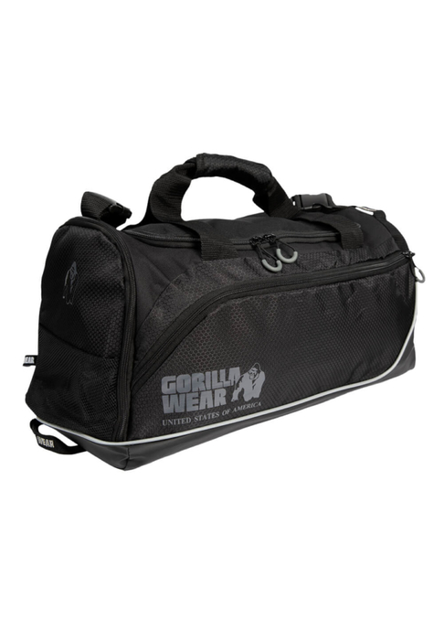 Gorilla Wear USA Jerome Gym Bag 2.0 Sporttasche Black/Gray