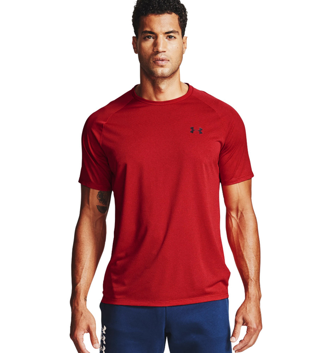 Under Armour Tech 2.0 Short Sleeve T-Shirt Novelty-Red XXXL