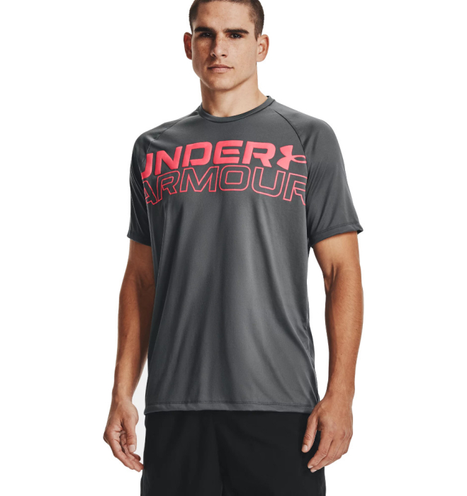 Under Armour Mens Tech&trade; 2.0 Short Sleeve T-Shirt Grey