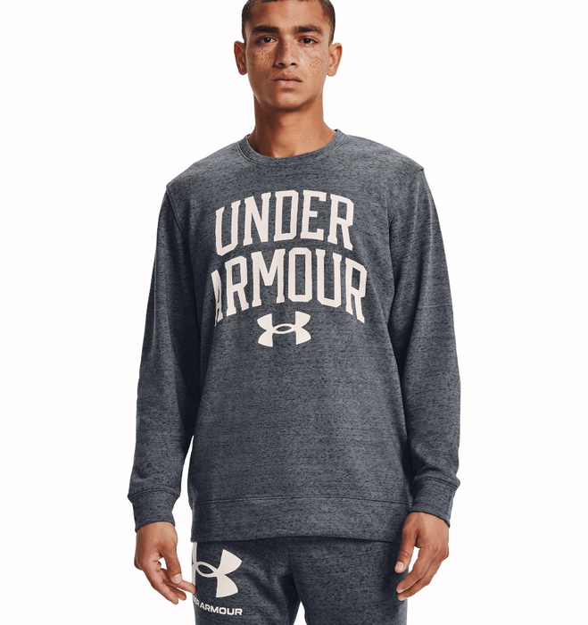 Under Armour Mens UA Rival Terry Crewneck Sweater M