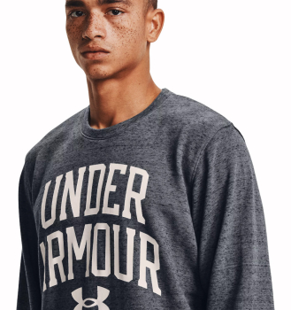 Under Armour Mens UA Rival Terry Crewneck Sweater L