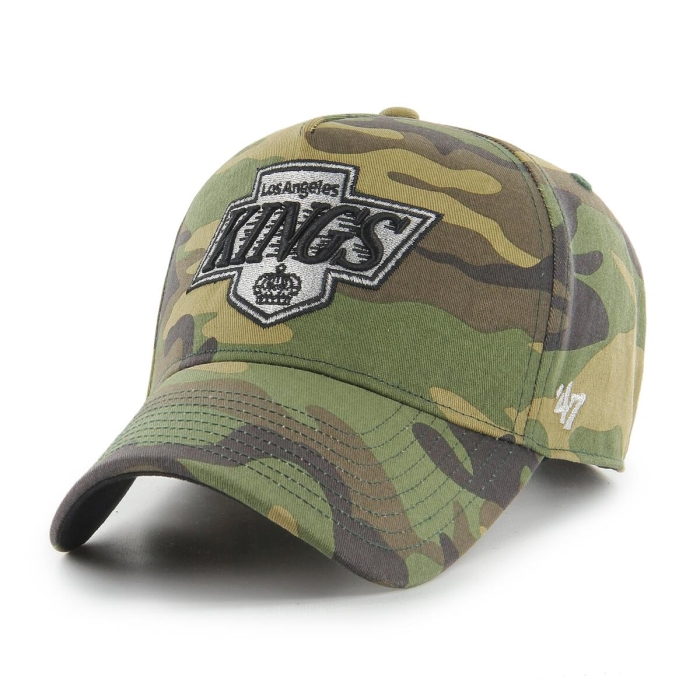 47 Brand Los Angeles Kings Vintage Camo Grove MVP Snapback Cap