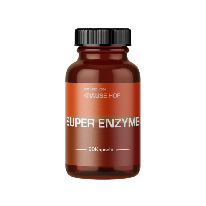 Krause Hof Super Enzyme - 90 Kapseln