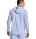 Under Armour Rival Terry Big Logo Hoodie Light Blue