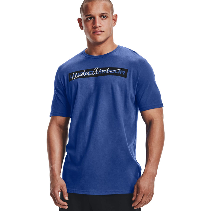 Under Armour Signature Kettlebell Herren T-Shirt Tech Blue S