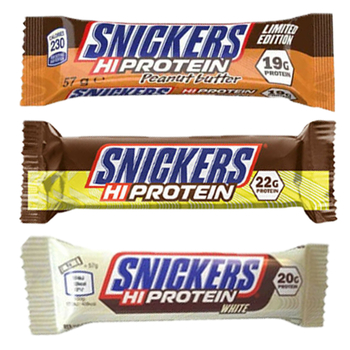 Snickers Hi Protein Bar 12 x 55g Riegel Kiste