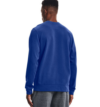 Under Armour Mens UA Rival Terry Crewneck Sweater Tech Blue XXXL