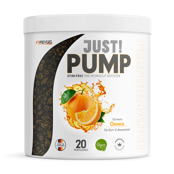 ProFuel Just! Pump Stim Free Booster 400g Dose Tropical Fruits