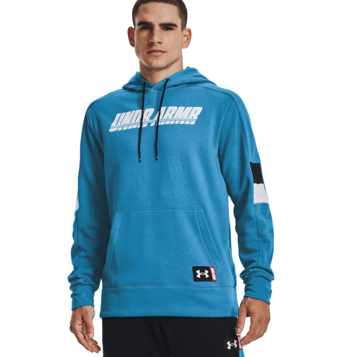 Under Armour UA Baseline Fleece P/O Hoody Blue M