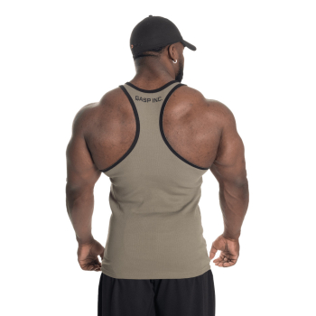 GASP Ribbed T-Back Washed Green XL