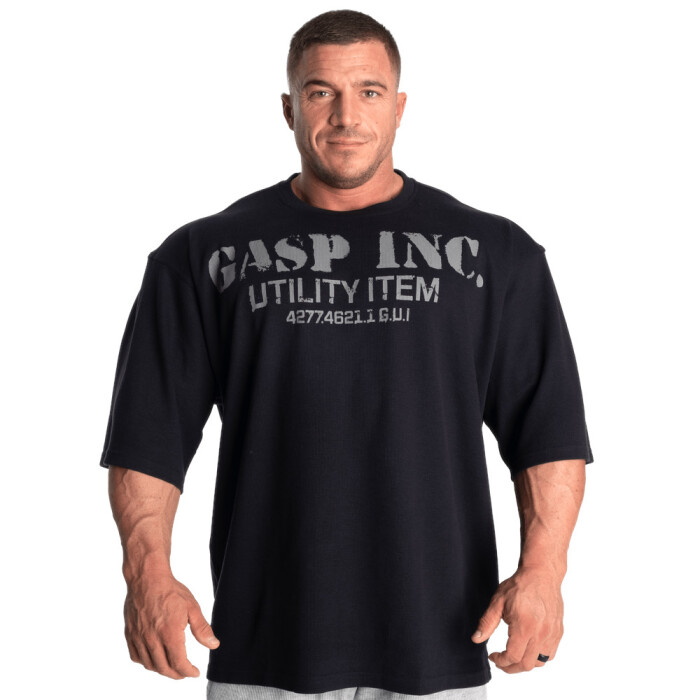 GASP Iron Thermal Tee Asphalt XXL