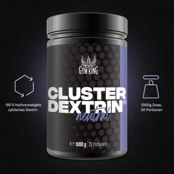 Gym King Cluster Dextrin 1kg Dose