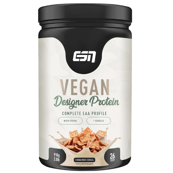 ESN Vegan Designer Protein 910g Dose Cinamon Cereal