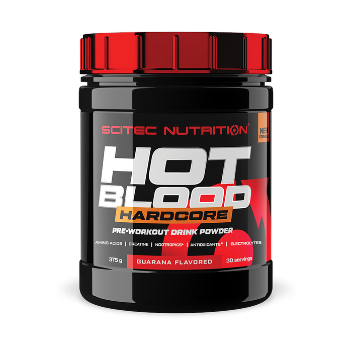 Scitec Nutrition Hot Blood Hardcore Powder 375g Dose Tropical Punch