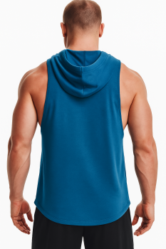 Under Armour Mens UA Rival Fleece WTW Sleeveless Hoodie