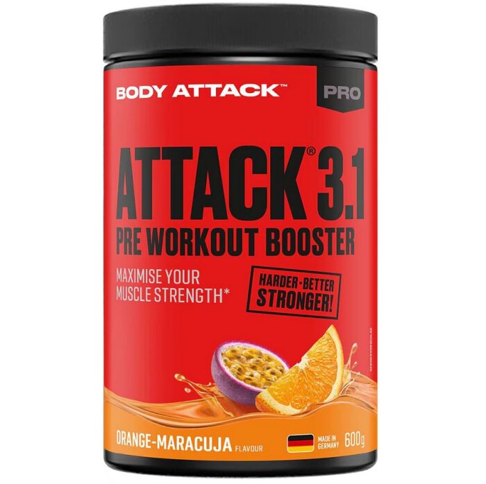 Body Attack PRE ATTACK 3.1 600g Dose