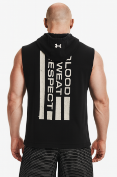 Under Armour Project Rock Heavyweight Terry Sleeveless...