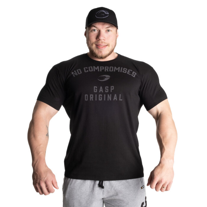 GASP Atlas Tee Black No Compromise L