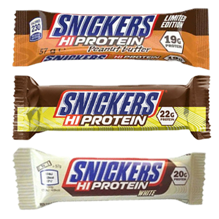 Mars Protein Snickers Hi Protein Bar 12 x 55g Riegel Kiste Crisp