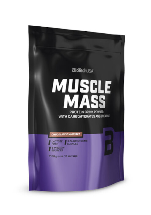 BioTech USA Hyper Mass 5000 1000g Pulver Beutel Schokolade