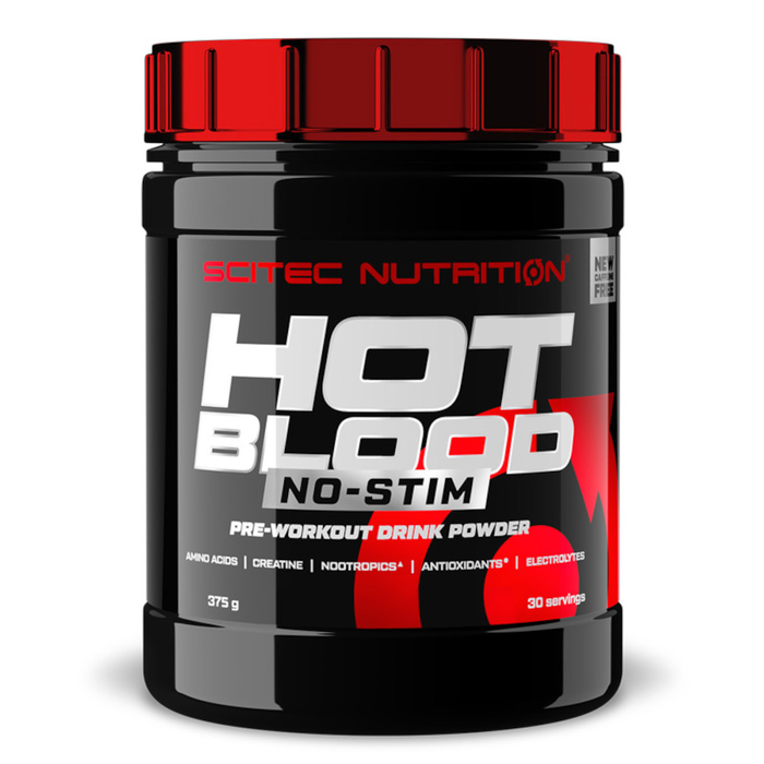 Scitec Nutrition Hot Blood No-Stim Powder 375g Dose