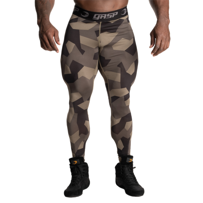 GASP Core Tights Green Stealth L