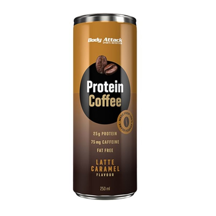 Body Attack Protein Coffee Latte Caramel 250ml