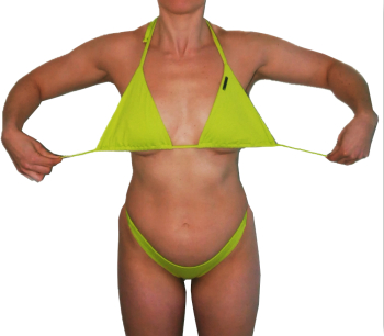 NEBBIA Classic Triangle Bikini Top 450 S Pink
